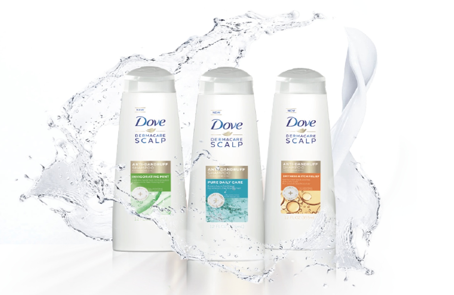 Dove Dermacare Scalp Clean & Fresh AntiDandruff Shampoo